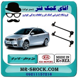 میل موجگیر جلو کیا سراتو 2010-2013 برند وارداتی ساخت کره جنوبی با بهترین قیمت در فروشگاه آقای کمک فنر (مستر شوک) مرکز فروش تخصصی کمک فنر KYB و قطعات یدکی خودرو