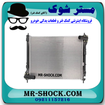 رادیاتور آب نیسان جوک برند اصلی نیسان موتور با بهترین قیمت در فروشگاه مستر شوک (آقای کمک فنر) مرکز فروش کمک فنر KYB و قطعات یدکی خودرو