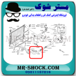 شیلنگ پایین سمت چپ رادیاتور نیسان تیانا برند اصلی نیسان موتور با تضمین اصالت - Image 2
