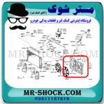 قاب فن رادیاتور تویوتا پریوس 2016-2018 برند اصلی تویوتا جنیون با تضمین اصالت - Image 2