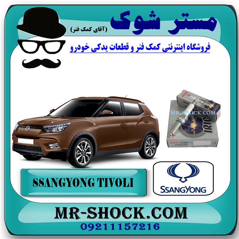 TIVOLI 2015 KOREA=1721590003-51 شمع موتور سانگ یانگ تیوولی 2015-2018 برند اصلی ساخت کره جنوبی با بهترین قیمت در فروشگاه مستر شوک (آقای کمک فنر) مرکز فروش کمک فنر KYB و قطعات یدکی خودرو