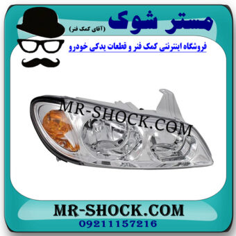 چراغ جلو سمت راست نیسان ماکسیما برند ساخت چین با بهترین قیمت در فروشگاه مستر شوک (آقای کمک فنر) مرکز فروش کمک فنر KYB و قطعات یدکی خودرو