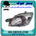 چراغ جلو سمت چپ تویوتا یاریس صندوقدار 2008-2010 برند ساخت تایوان در فروشگاه مستر شوک